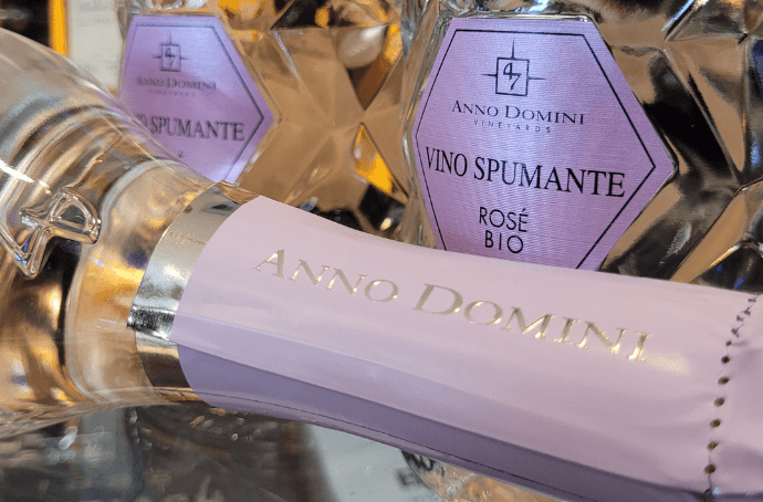 DIAMANTE ANNO DOMINI ROSE BIO EXTRA szyjka butelki